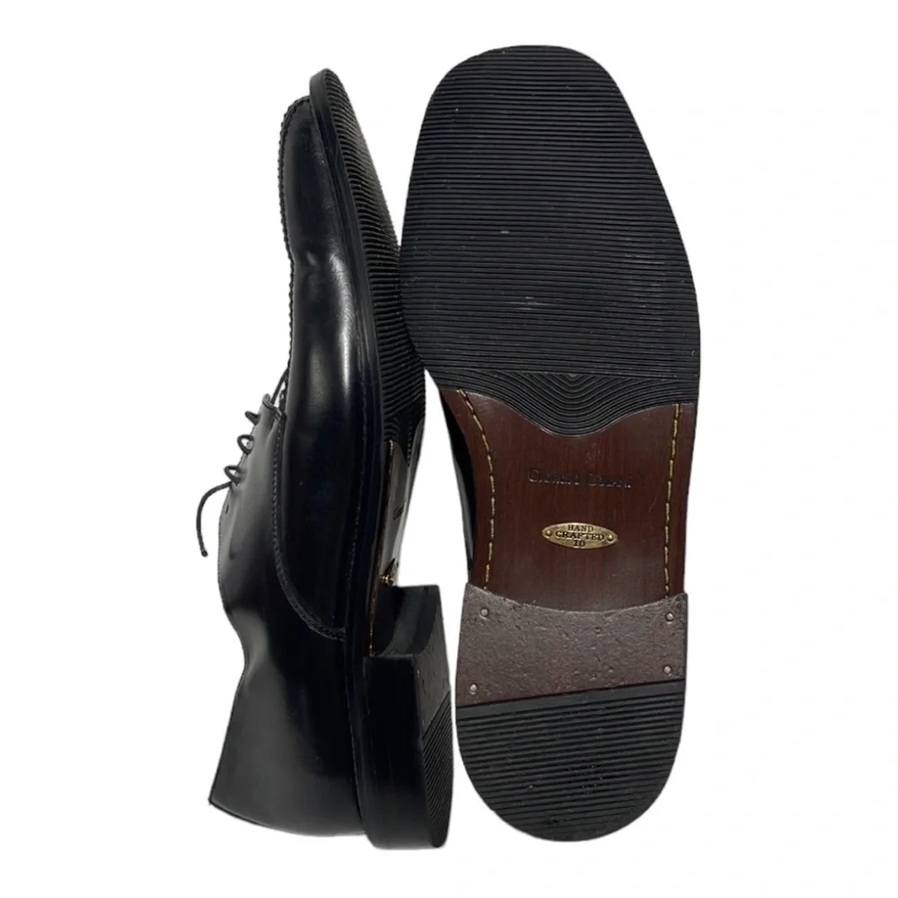 GIORGIO COSANI Men’s Black Leather Shoes Hand Crafted